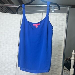 Lilly Pulitzer Vibrant Blue Camisole